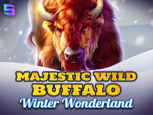 Majestic Wild Buffalo - Winter Wonderland kolikkopeli