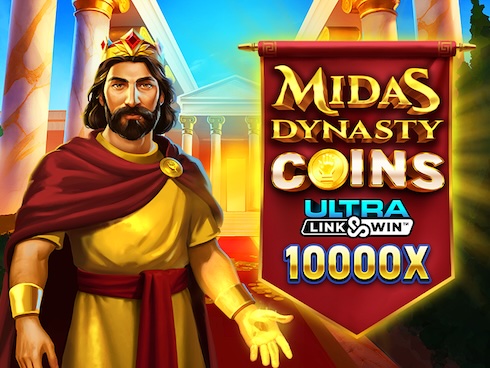 Midas Dynasty Coins Ultra Link and Win kolikkopeli
