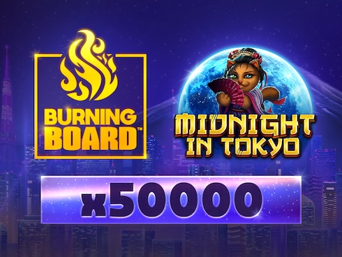 Midnight in Tokyo Burning Board kolikkopeli