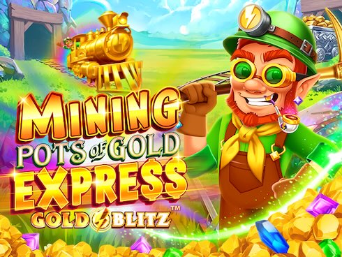 Mining Pots of Gold Express Gold Blitz kolikkopeli