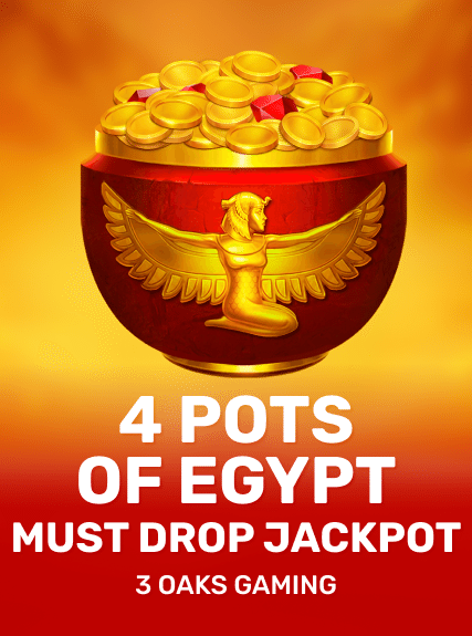 Must Drop JACKPOT 4 Pots of Egypt kolikkopeli