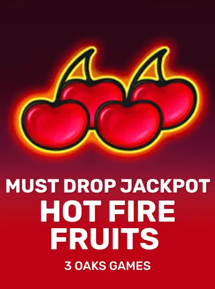 Must Drop Jackpot Hot Fire Fruits kolikkopeli