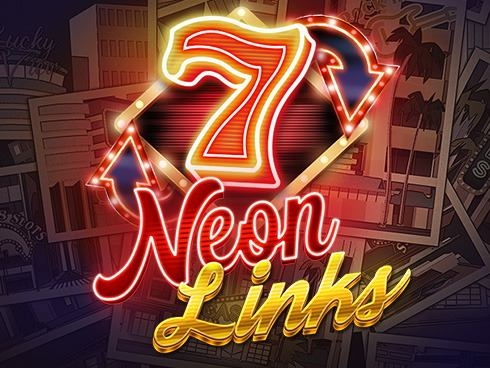 Neon links kolikkopeli
