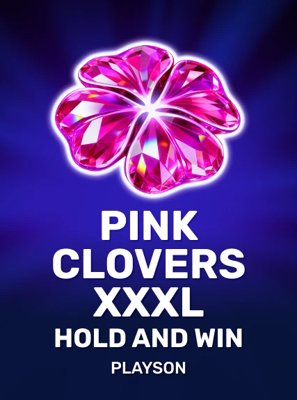 Pink Clovers XXXL: Hold and Win kolikkopeli