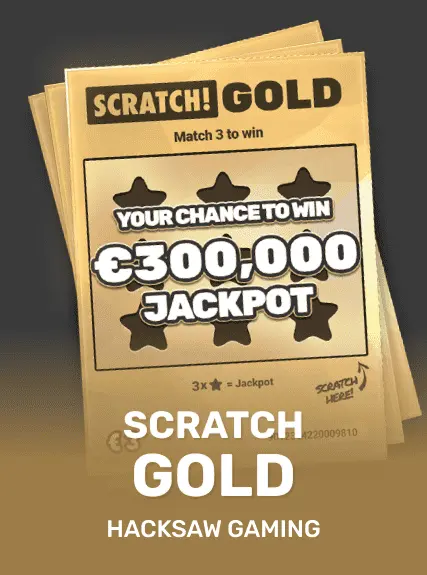 SCRATCH Gold kolikkopeli
