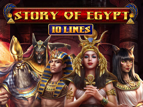 Story of Egypt 10 Lines kolikkopeli