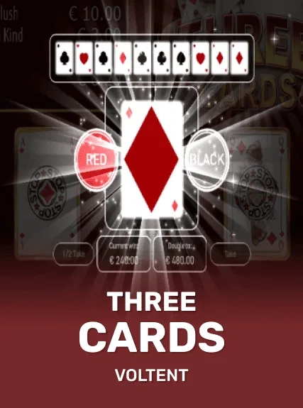 Three Cards kolikkopeli