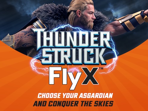 Thunderstruck FlyX kolikkopeli