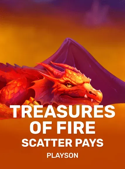 Treasures of Fire: Scatter Pays kolikkopeli