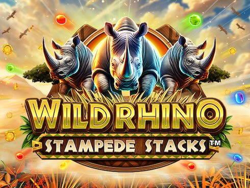 Wild Rhino Stampede Stacks kolikkopeli