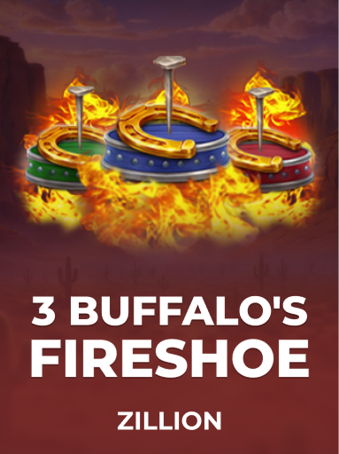 3 Buffalo's Fireshoe kolikkopeli