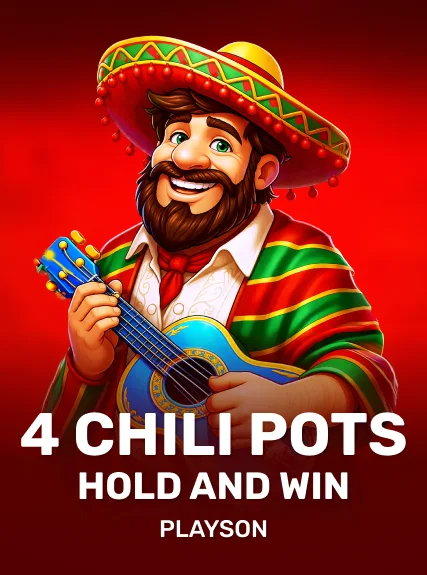 4 Chili Pots: Hold and Win kolikkopeli