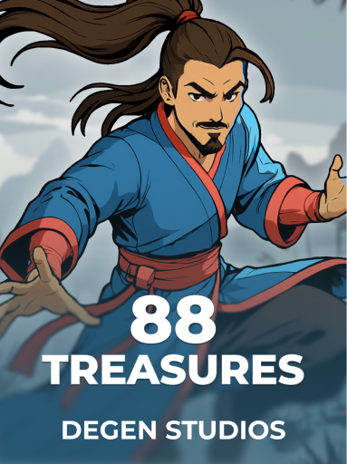 88 Treasures kolikkopeli
