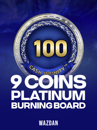 9 Coins Platinum Burning Board kolikkopeli