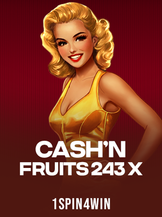 Cash'n Fruits 243 X kolikkopeli