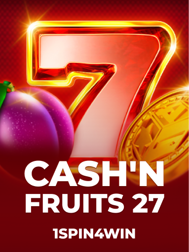 Cash'n Fruits 27 kolikkopeli
