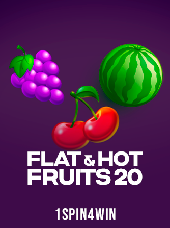 Flat&Hot Fruits 20 kolikkopeli