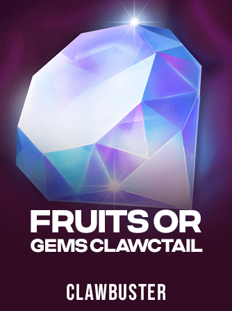 Fruits OR Gems Clawctail kolikkopeli