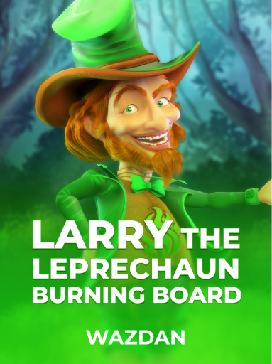 Larry the Leprechaun Burning Board kolikkopeli
