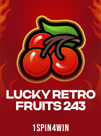 Lucky Retro Fruits 243 kolikkopeli