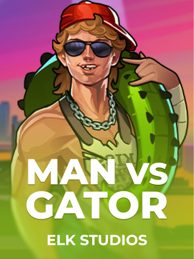 Man vs Gator kolikkopeli