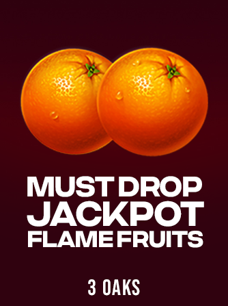 Must Drop JACKPOT Flame Fruits kolikkopeli