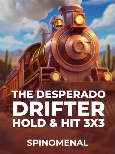 The Desperado Drifter - Hold & Hit 3x3 kolikkopeli